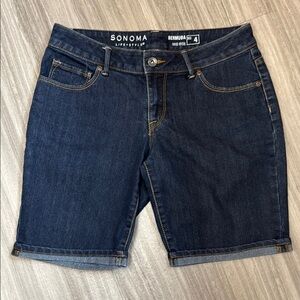 Sonoma Jean Bermuda Shorts 4 Like New